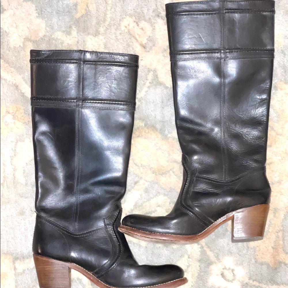 Frye Jane Boots Black Size 8.5